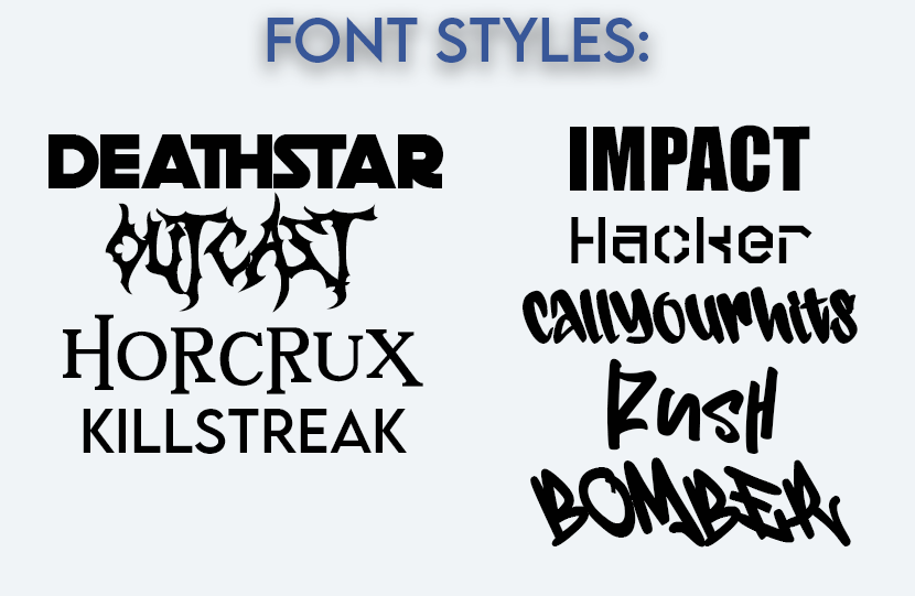 Custom Airsoft Vinyl Sticker for Masks