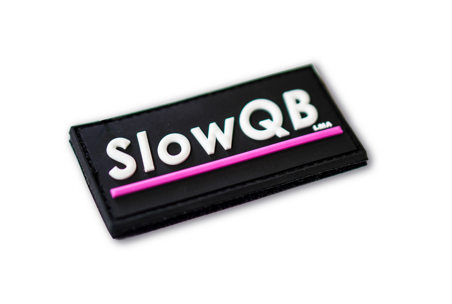 SlowQB Black and Pink 2.0 PVC Patch Little Miss Airsoft Morale